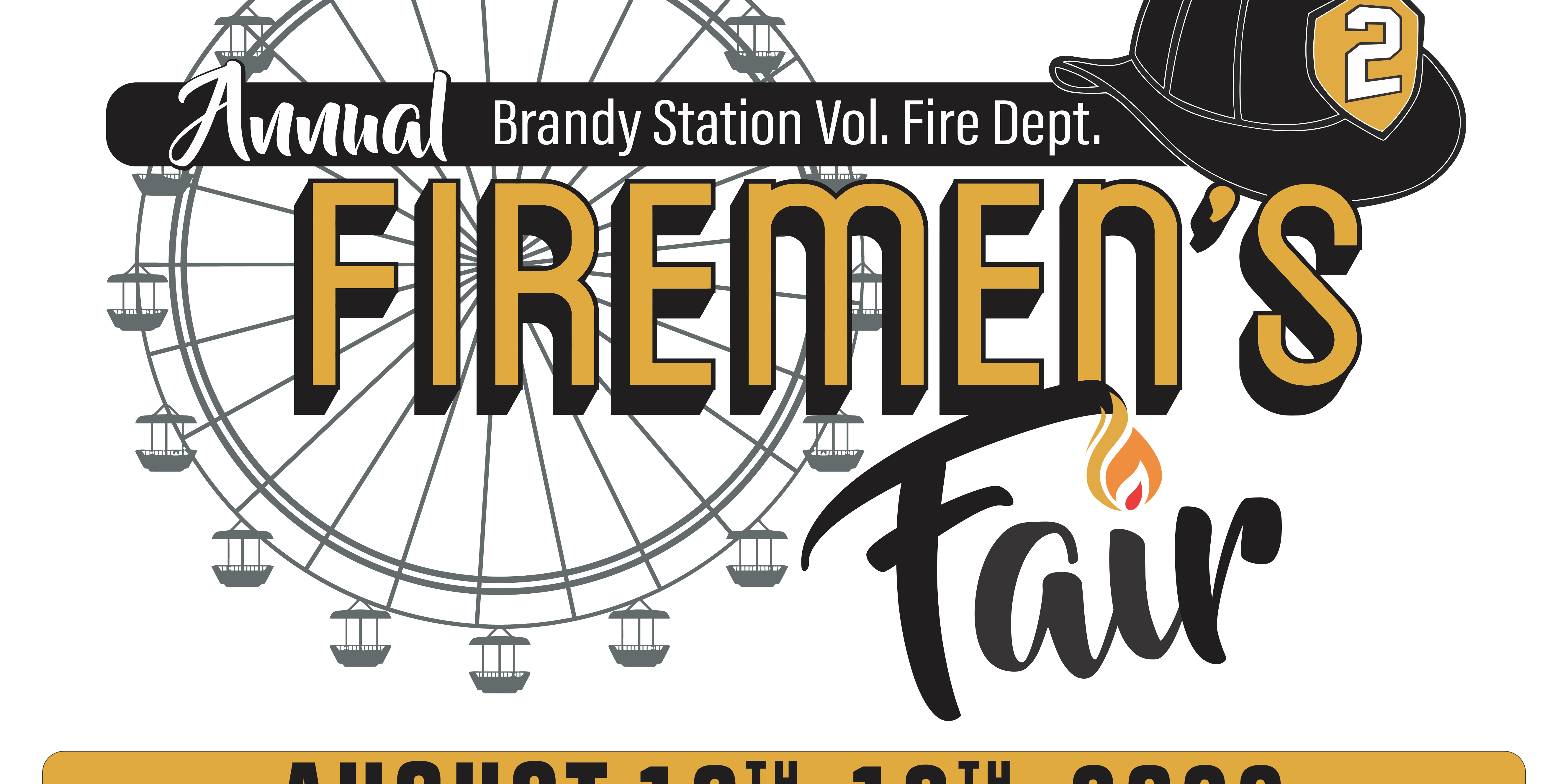 BrandyStation VFD Firemens Fair Banner 2022